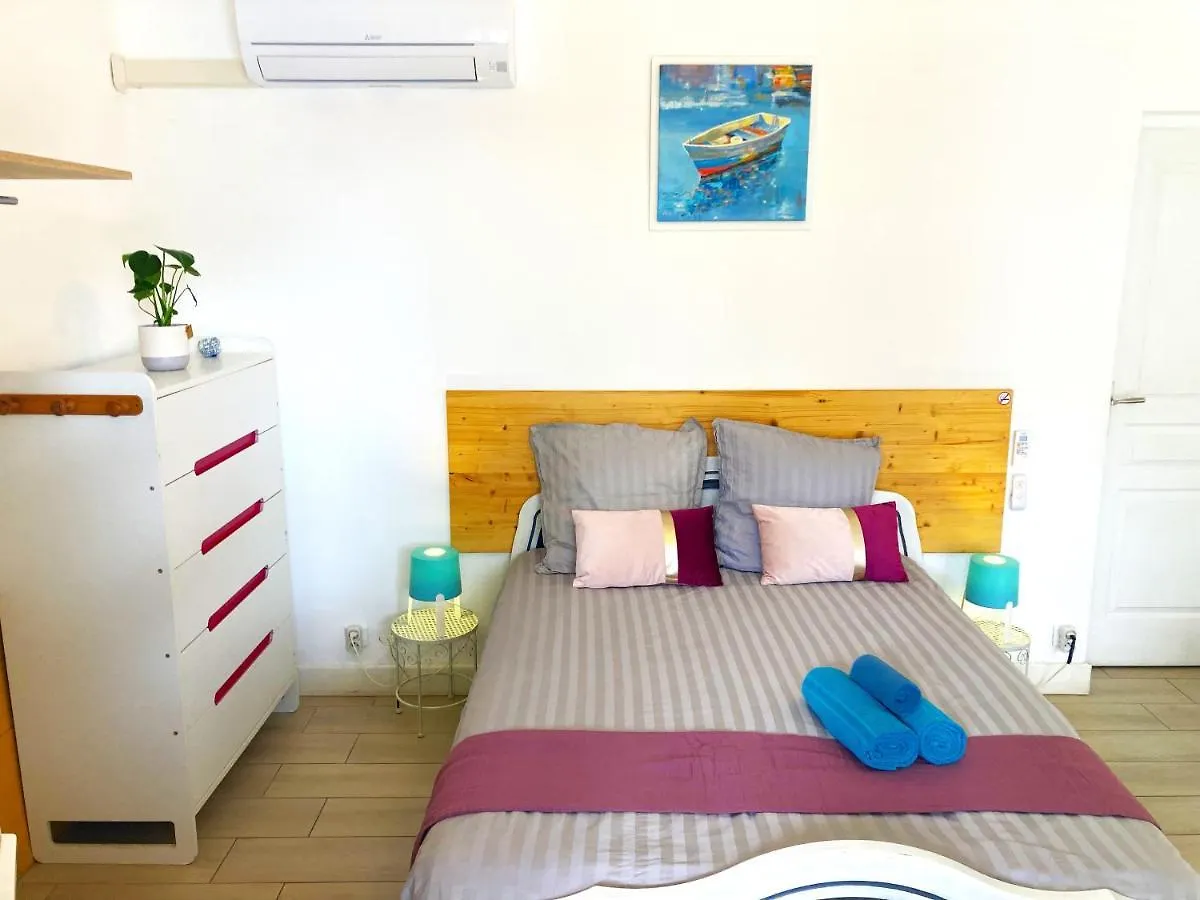 Blue Summer Vibes Apartment For 4P, Ac, Parking, Beach At 50M, Spa Access -1 La Ciotat